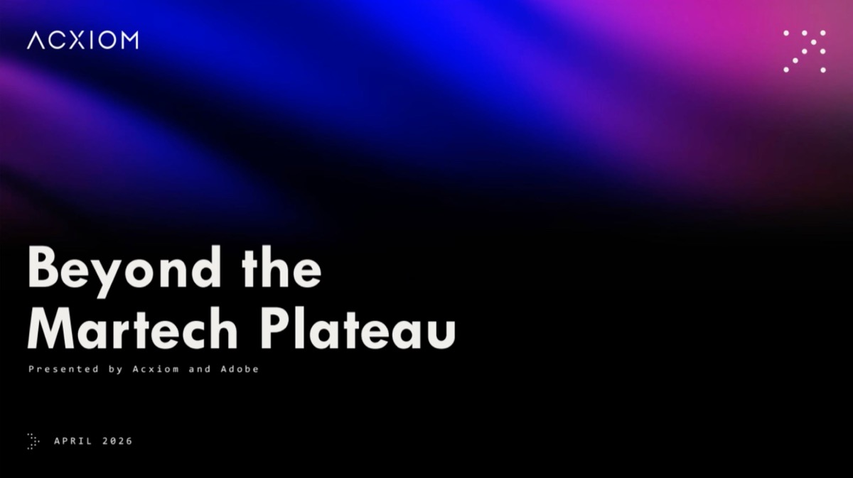 Breaking the martech value plateau
